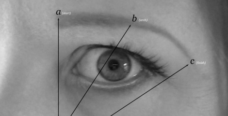 Brow make-up – a natural look for the office