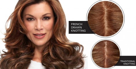 Natural Toppers using French Drawn Knotting