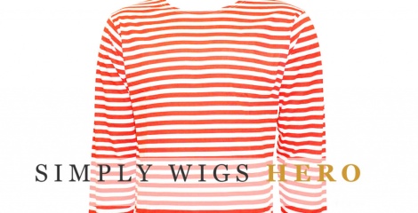 On Mondays we both wear stripes