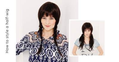How to Style a Half Wig