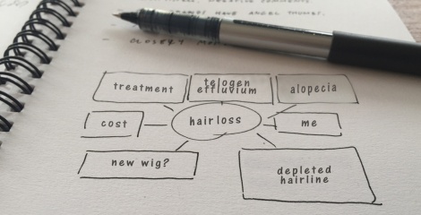 Starting a relationship with hair loss