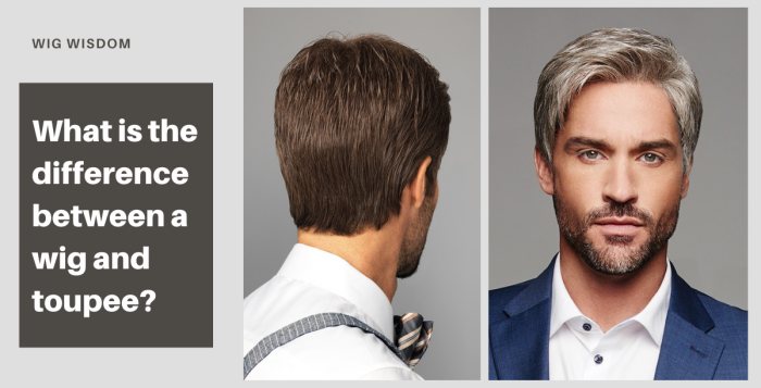 What is the Difference Between Men’s Wigs and Toupees?