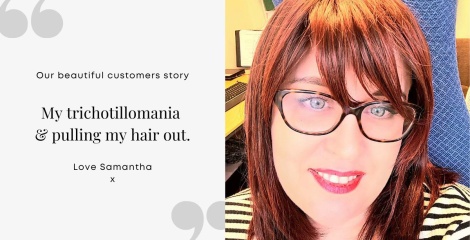 My trichotillomania – pulling my hair out