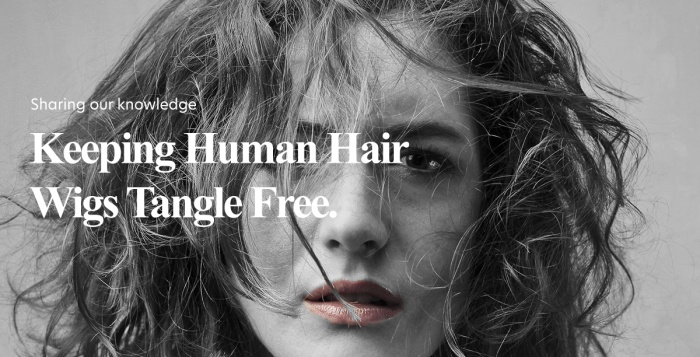 Keeping Human Hair Wigs Tangle Free