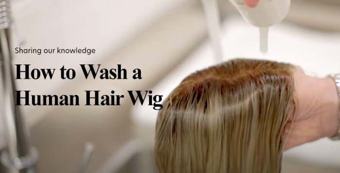 How to Wash a Human Hair Wig