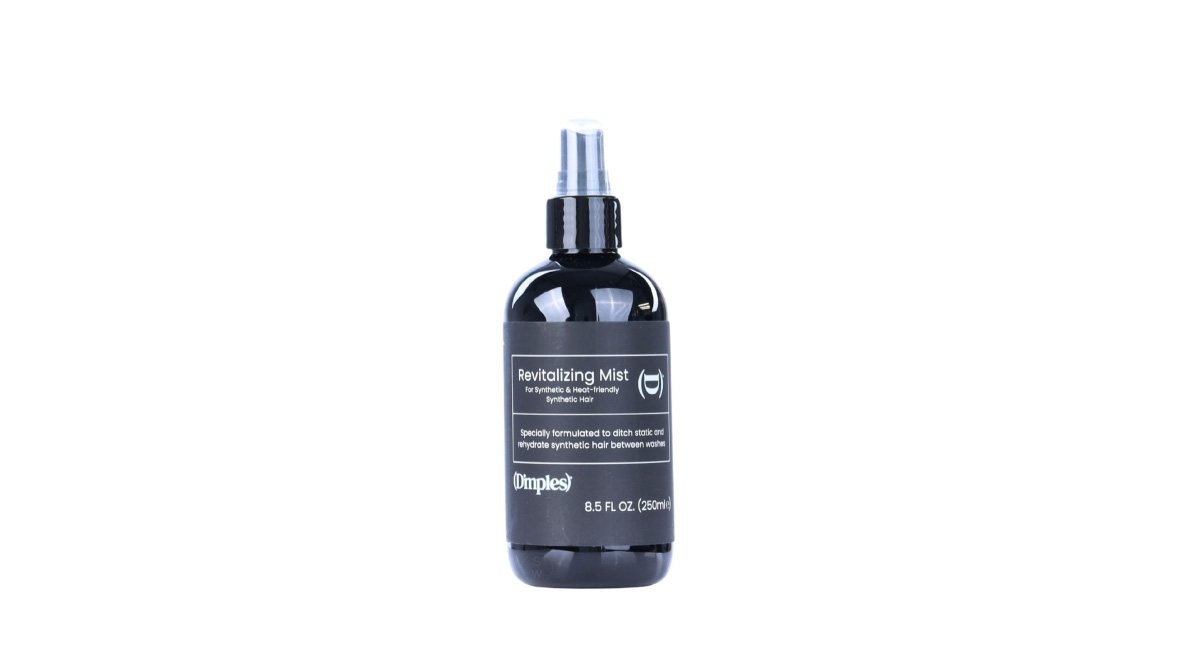 The type of wig conditioner mist you may need on holiday or while you travel.