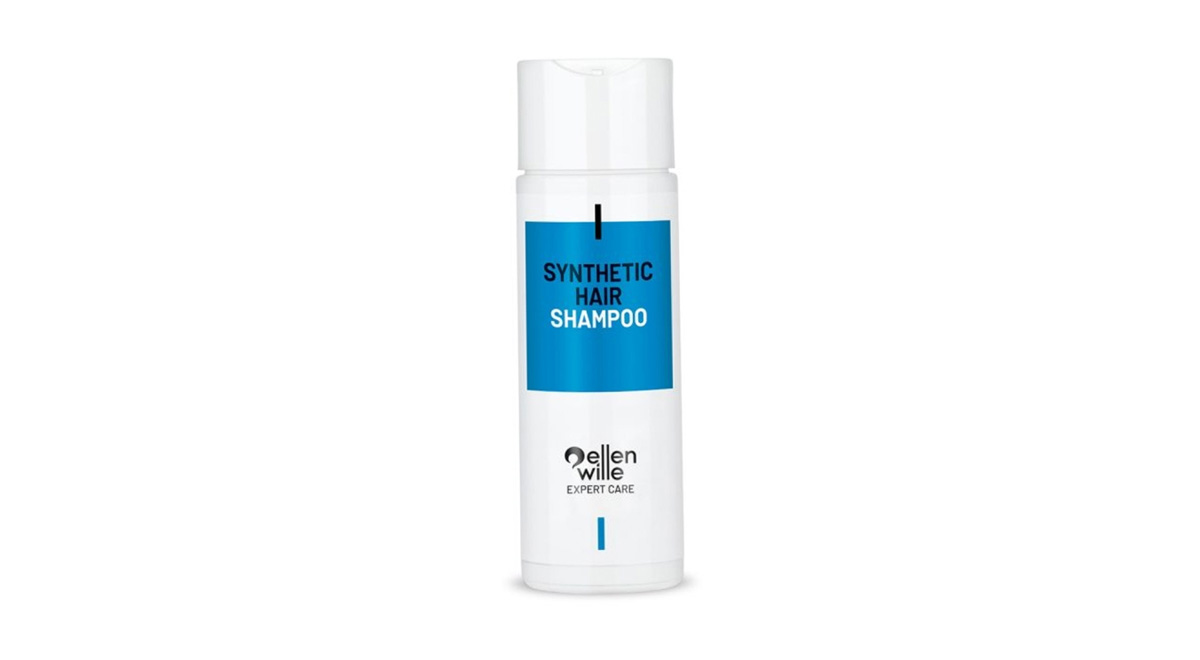 The type of wig shampoo you may need on holiday or while you travel.