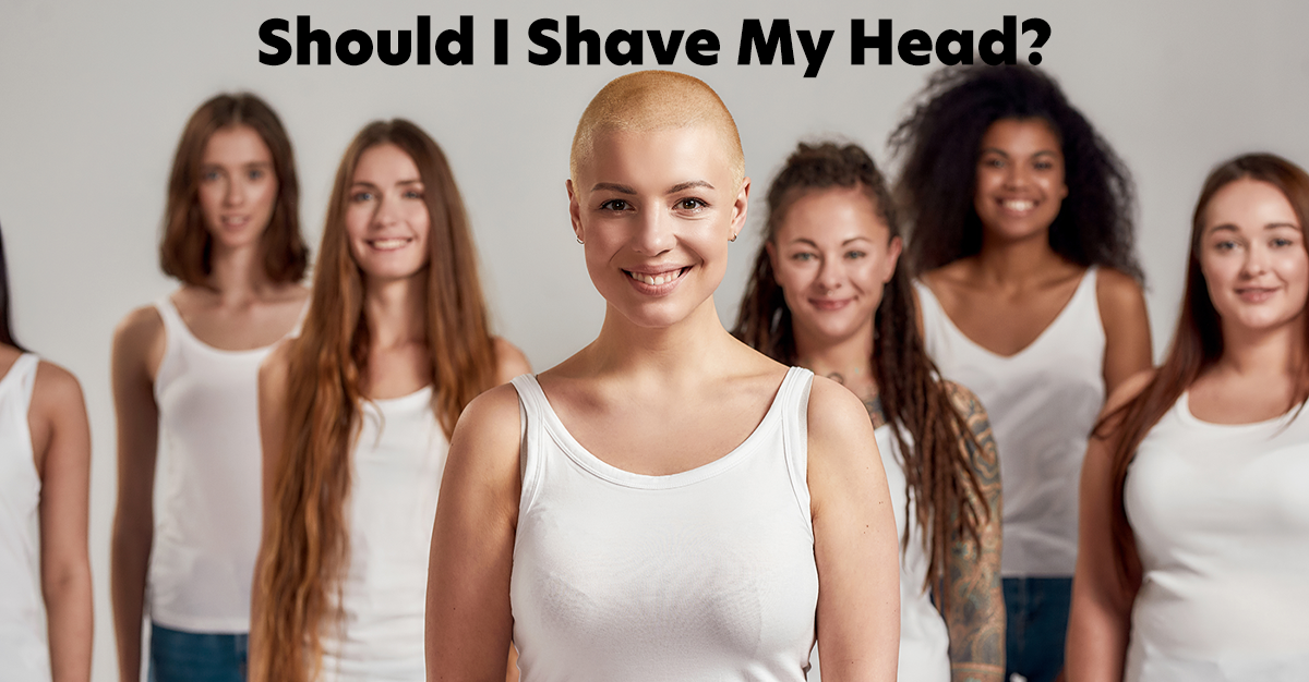 I Have Alopecia: Should I Shave My Head? | Simply Wigs