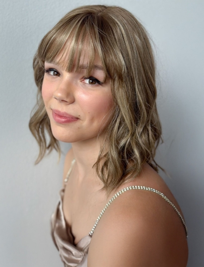 Sandy With Fringe by Petite Wig Company