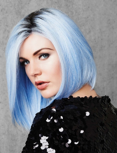 Out of the Blue wig by Gisela Mayer