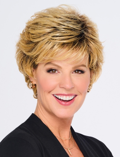 Swept Back Short Cut wig Hairdo Collection