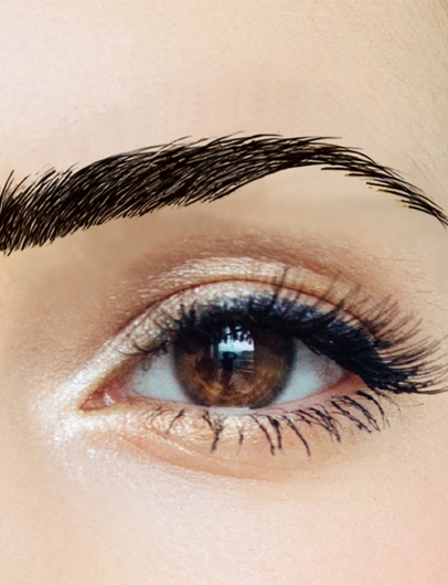False Eyebrow Paris Brow Black