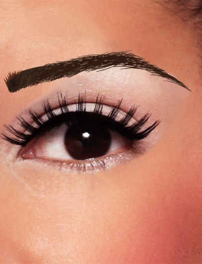 False Eyebrow Dark Neffi Brow 